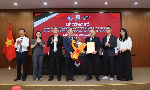 Nước tăng lực Rồng Đỏ đồng hành cùng Giải Bóng đá vô địch U17 quốc gia 2026