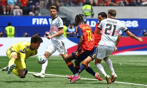 Tây Ban Nha hạ Bỉ, giành vé vào bán kết World Cup 2026