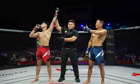 Lion Championship 33: Võ sĩ Việt Nam hạ gục nhanh đối thủ Trung Quốc bằng đòn knock-out kĩ thuật