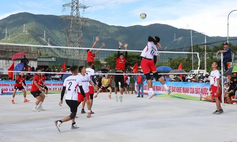 Giải Bóng chuyền nam phường Hoành Sơn năm 2026