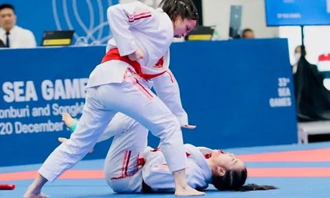 Giải vô địch Ju-jitsu trẻ châu Á 2026: Đội tuyển Việt Nam giành 5 huy chương vàng