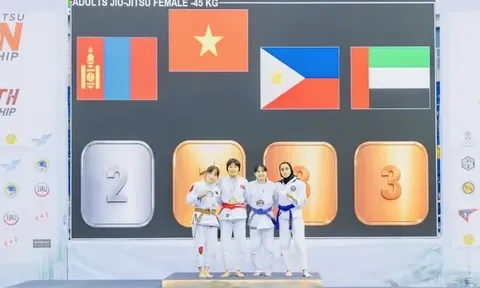Đội tuyển Ju-jitsu Việt Nam xếp thứ nhì tại Giải vô địch châu Á 2026