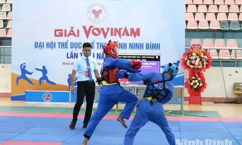 Giải Vovinam Đại hội Thể dục thể thao tỉnh Ninh Bình lần thứ I: Phường Nam Định xếp thứ nhất toàn đoàn