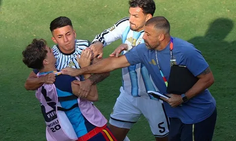 Ẩu đả ở chung kết World Cup 2026: Dàn cầu thủ Argentina đối diện nguy cơ bị FIFA treo giò