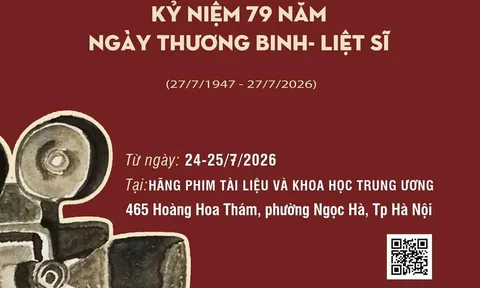 Chiếu 9 bộ phim tài liệu nhân kỷ niệm 79 năm Ngày Thương binh - Liệt sĩ