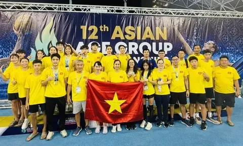 Giải vô địch Thể thao dưới nước các nhóm tuổi châu Á lần thứ 12: Giành 14 huy chương vàng, đội tuyển bơi Việt Nam xếp hạng 4
