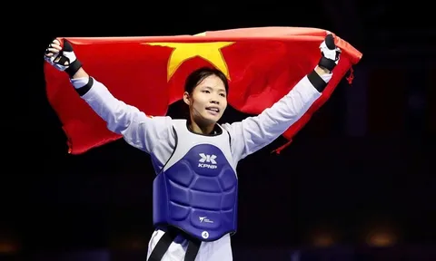 Võ sĩ Bạc Thị Khiêm giành huy chương đồng Giải Taekwondo Chuncheon Korea Open 2026