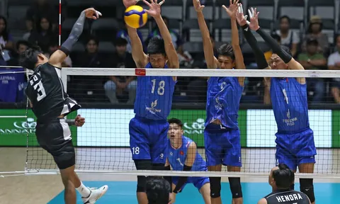Chặng 2 Giải SEA V.League 2026: Đội tuyển bóng chuyền nam Thái Lan giành vé vào bán kết