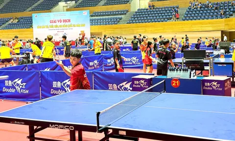 660 tay vợt tranh tài tại Giải vô địch Bóng bàn trẻ, thiếu niên, nhi đồng quốc gia 2026