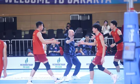 Chặng 2 SEA V.League 2026: Hạ gục chủ nhà Indonesia, bóng chuyền Việt Nam giành vé vào chung kết