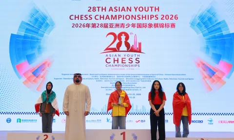 Cờ Vua Việt Nam bội thu huy chương tại Giải vô địch trẻ châu Á 2026