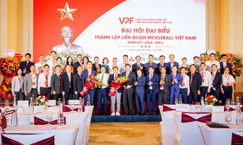 Ông Lê Văn Thành giữ chức Chủ tịch Liên đoàn Pickleball Việt Nam nhiệm kỳ I