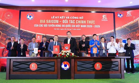 Các đội tuyển bóng đá quốc gia Việt Nam có đối tác chính thức giai đoạn 2026-2029