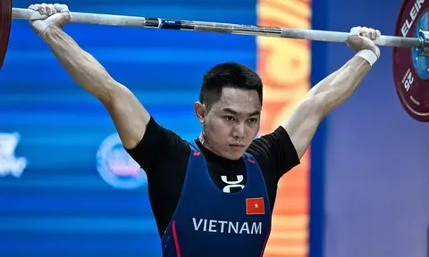 Đội tuyển cử tạ Việt Nam tích cực chuẩn bị cho ASIAD 20