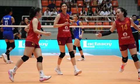 Tuyển bóng chuyền nữ Việt Nam thắng trận mở màn SEA V.Cup 2026