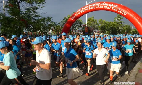 Giải Chạy "Những bước chân khỏe đẹp" phường Hồng Bàng năm 2026