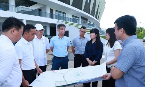 Cục trưởng Cục Thể dục thể thao Việt Nam khảo sát đầu tư xây dựng thiết chế thể thao trên địa bàn tỉnh Thái Nguyên