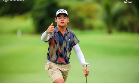Giải vô địch Golf trẻ quốc gia 2026: Trọng Hoàng và Gia Hân vươn lên dẫn đầu