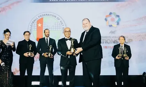 Liên đoàn Bóng chuyền Việt Nam được vinh danh tại Gala Giải thưởng Bóng chuyền châu Á 2026