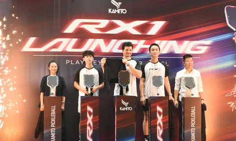 Vợt pickleball Kamito RX1 dễ tiếp cận với người chơi ở nhiều cấp độ