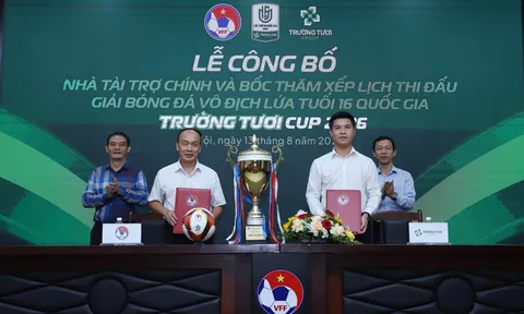 Trường Tươi đồng hành cùng Giải Bóng đá vô địch U16 quốc gia trong 3 năm
