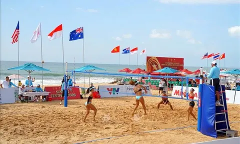 16 đội bóng dự Giải Bóng chuyền bãi biển nữ quốc tế năm 2026