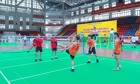 Giải Đá cầu Đại hội Thể dục thể thao tỉnh Thái Nguyên lần thứ X