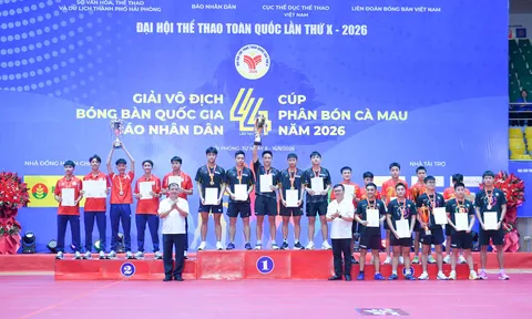 Đội Công an nhân dân nhất toàn đoàn Giải vô địch Bóng bàn quốc gia Báo Nhân Dân lần thứ 44