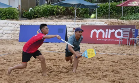 Hơn 50 vận động viên tranh tài tại Giải Quần vợt Bãi biển vô địch quốc gia 2026
