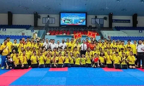 Giải vô địch các câu lạc bộ Karate quốc gia 2026: Hà Nội xếp thứ nhất toàn đoàn
