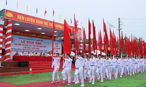 Bắc Ninh: Khai mạc Đại hội Thể dục thể thao xã Xuân Cẩm, xã Bố Hạ lần thứ I 