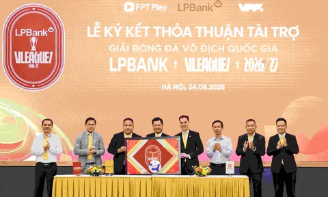 LPBank tiếp tục là Nhà tài trợ chính V.League 1 mùa giải 2026-2027