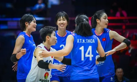 Bóng chuyền nữ Việt Nam thắng đậm Hong Kong (Trung Quốc) tại Giải vô địch châu Á 2026