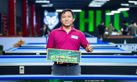 Giải Billiards Siêu Cúp Phúc Thịnh 2026: Xác định những tấm vé cuối dự vòng chung kết