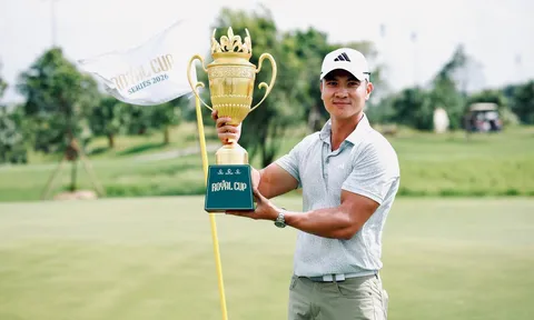 Golfer Trần Lê Duy Nhất lội ngược dòng đăng quang ngôi vô địch Royal Cup Series 2026