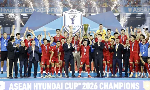 Thủ tướng gửi thư chúc mừng đội tuyển Bóng đá quốc gia Việt Nam vô địch ASEAN Huyndai Cup 2026