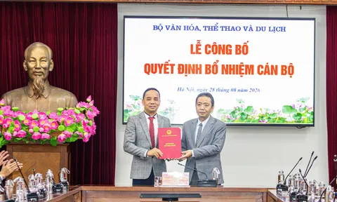 Bổ nhiệm ông Nguyễn Trọng Hổ giữ chức Phó Cục trưởng Cục Thể dục thể thao Việt Nam