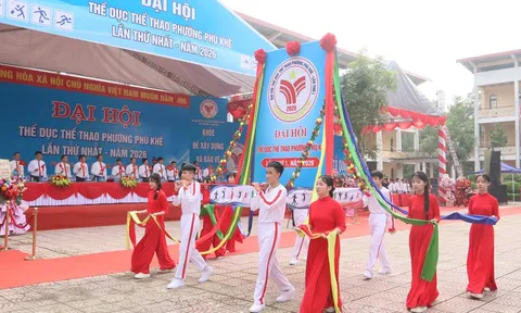 Khai mạc Đại hội Thể dục thể thao phường Phù Khê lần thứ I