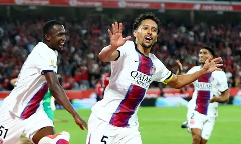 PSG thoát thua ngoạn mục, Marquinhos ghi bàn phút 95