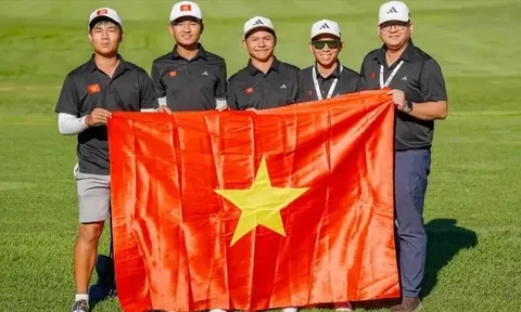 Giải vô địch Golf Nghiệp dư Đồng đội châu Á - Thái Bình Dương: Việt Nam lên hạng T3 sau vòng 2