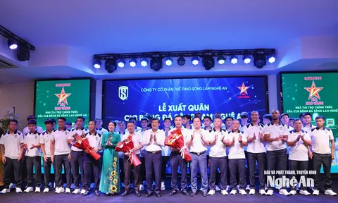 Câu lạc bộ Sông Lam Nghệ An vượt khó bằng nguồn lực "cây nhà lá vườn", kiên định mục tiêu trụ hạng