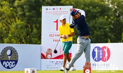 Hồ Anh Huy giành tốp 10 cá nhân tại Nomura Cup 2026
