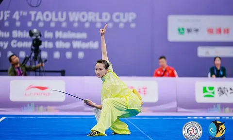 Đội tuyển wushu Việt Nam kết thúc đợt tập huấn tại Trung Quốc