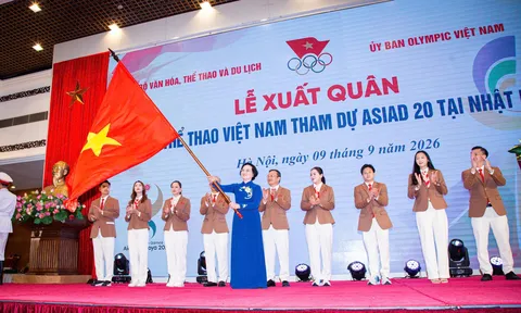 Thể thao Việt Nam chính thức xuất quân tham dự ASIAD 20
