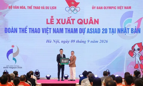 Herbalife Việt Nam đồng hành cùng Ủy ban Olympic Việt Nam tổ chức Lễ xuất quân của Đoàn Thể thao Việt Nam tham dự ASIAD 20