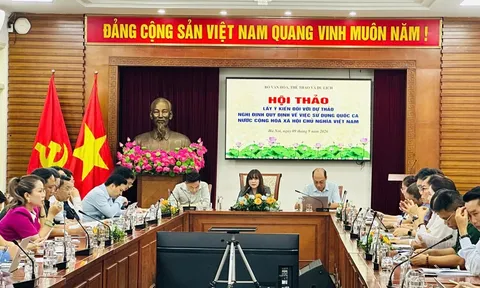 Xây dựng một bản Quốc ca chính thức, thống nhất trong sử dụng trên cả nước