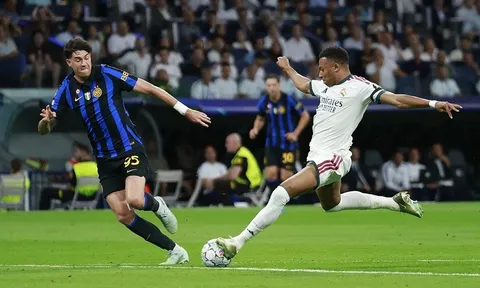 Champions League: Mbappe tỏa sáng, Real Madrid đánh bại Inter Milan