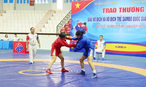 200 vận động viên tranh tài tại Giải vô địch và vô địch trẻ Sambo quốc gia năm 2026