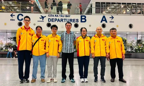 Đội tuyển cờ vua Việt Nam lên đường tham dự Olympiad 2026