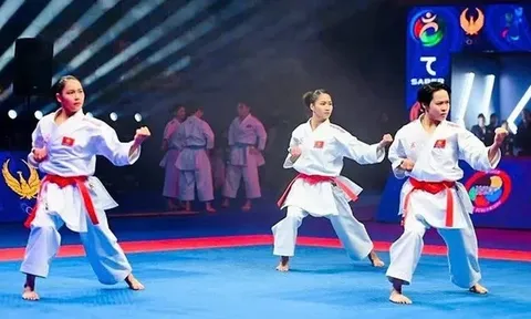 Giành huy chương vàng ASIAD 20, võ sĩ karate Việt Nam sẽ nhận thưởng “nóng” 100 triệu đồng